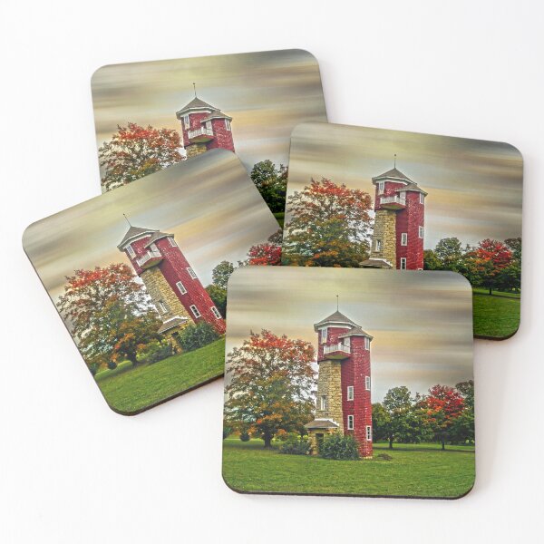 Item preview, Autumn Water Tower designed and sold by Frankie Cat Photography.