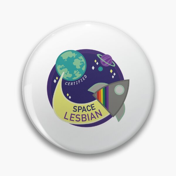 Item preview, Certified Space Lesbian   designed and sold by JodyEatonUS.