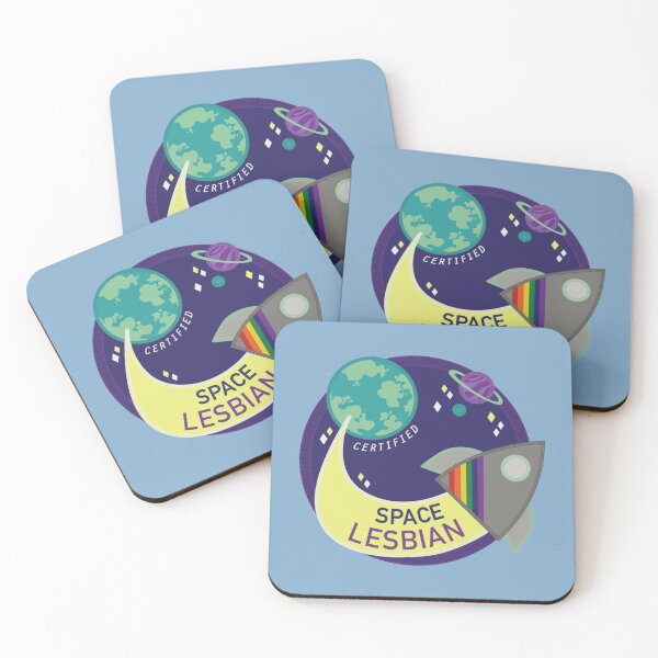 Item preview, Certified Space Lesbian   designed and sold by JodyEatonUS.