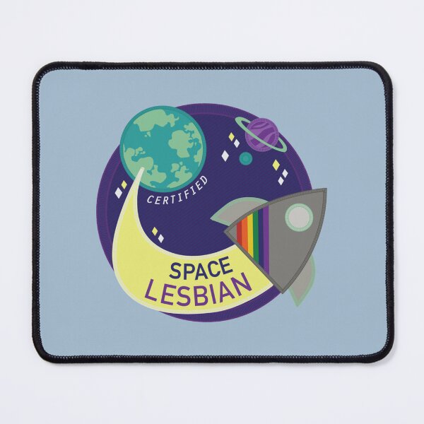 Item preview, Certified Space Lesbian   designed and sold by JodyEatonUS.