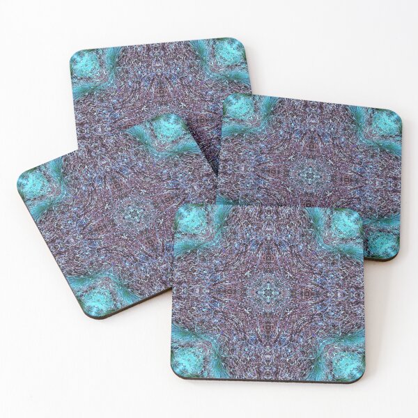 Item preview, Purple Blue Crystal Cross Pattern designed and sold by lyndseyart.