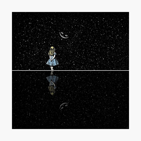 Item preview, Alice In Wonderland Starry Night designed and sold by maryedenoa.