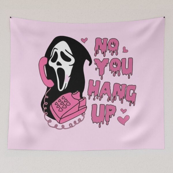 Item preview, No You Hang Up Shirt,Ghostface Valentine Shirt,Halloween Shirt,Halloween Gift,Funny Valentine Shirt,Funny Ghostface Tee,Funny Valentines Tee designed and sold by Adbor-Tb.