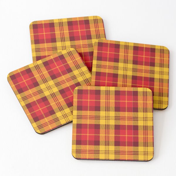 Item preview, Yellow And Red Plaid Pattern designed and sold by virillanissa.