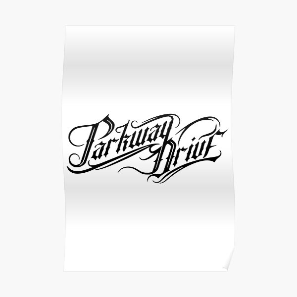"Parkway Drive Merch Parkway Drive Logo" Poster for Sale by