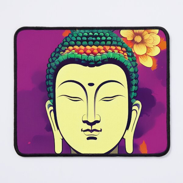Item preview, Art Of The Meditating Buddha, Buddha Illustration designed and sold by RGB-crayon.