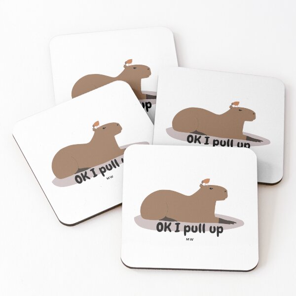 Item preview, Capybara I pull up designed and sold by Yoyo6980.