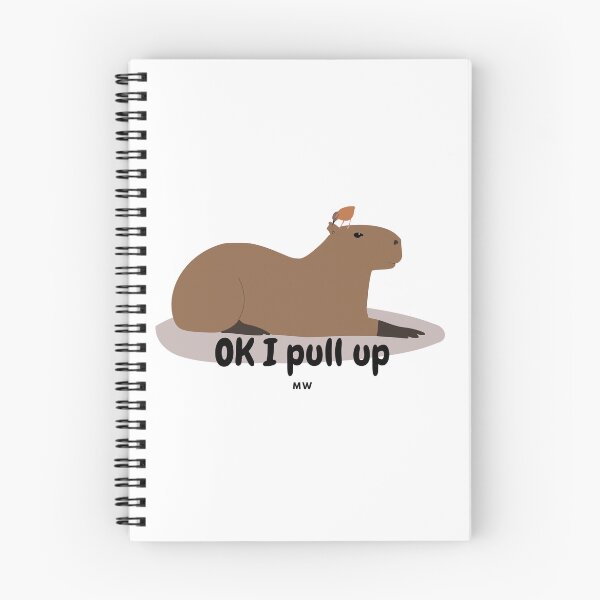 Item preview, Capybara I pull up designed and sold by Yoyo6980.