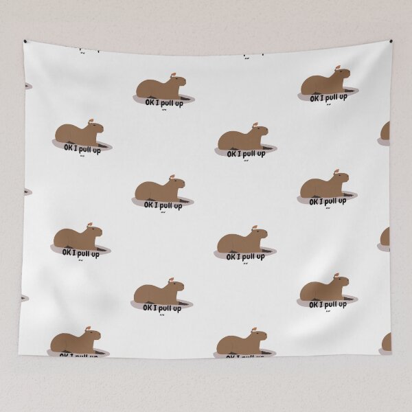 Item preview, Capybara I pull up designed and sold by Yoyo6980.