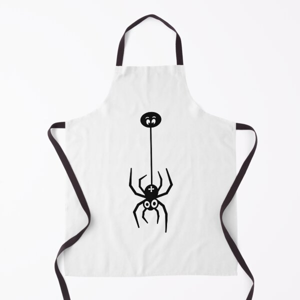 Item preview, Falling Funny Spooky Cute Black Scary Spider designed and sold by bolkibox.