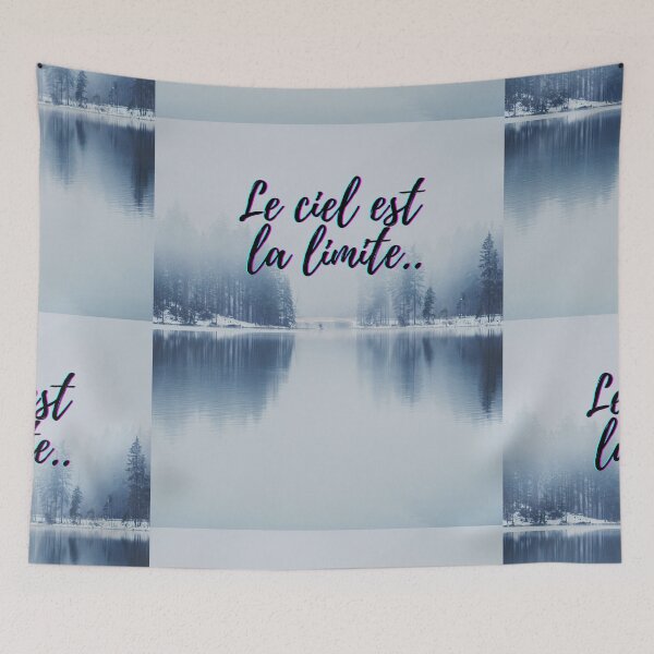 Item preview,  Sky is not the limit - popular french quotes theme gifts  designed and sold by RebelliousRosee.