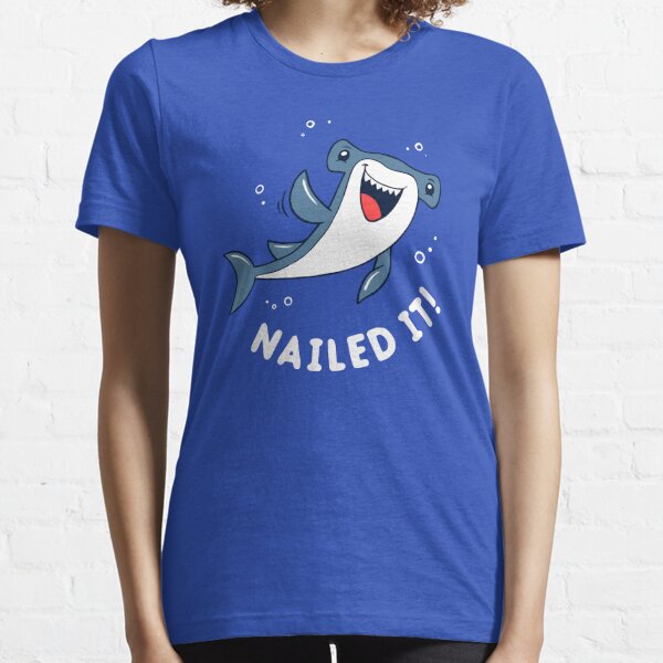 Nailed It Hammerhead Shark Shirt, Unisex Shirt, Funny Shark Shirt, Shark Tee,  Funny Shark Meme Shirt -  Canada