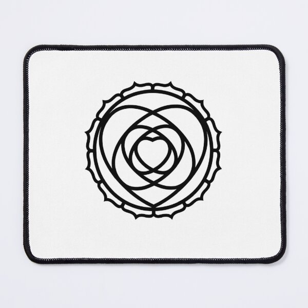 Item preview, heart mandala - peace & Love designed and sold by OptLuv.
