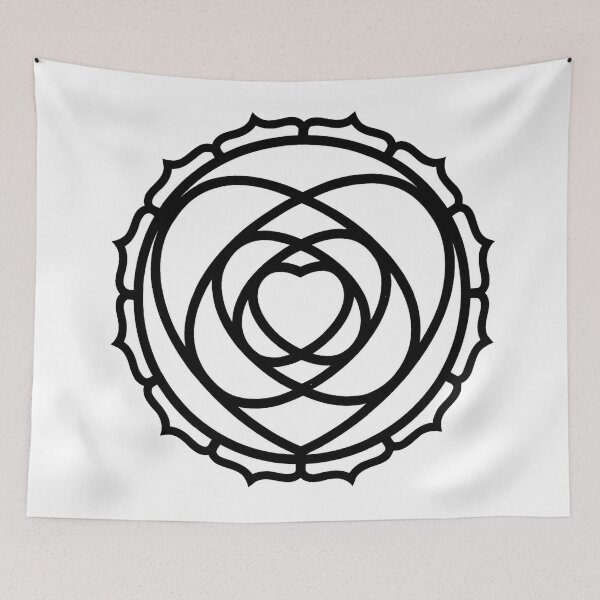 Item preview, heart mandala - peace & Love designed and sold by OptLuv.