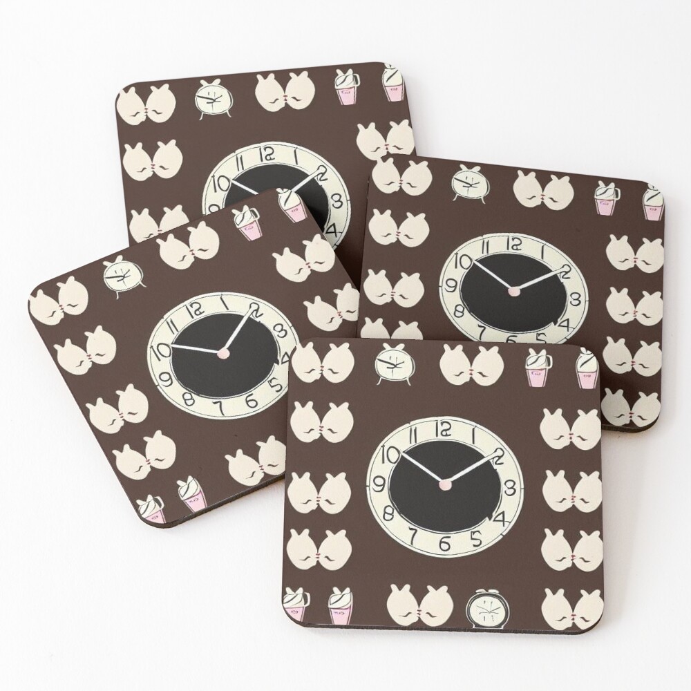Item preview, Coasters (Set of 4) designed and sold by Didi le lapin.