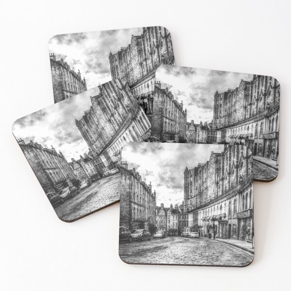 Item preview, Grassmarket Edinburgh, Scotland Black And White designed and sold by Paul Thompson Photography.
