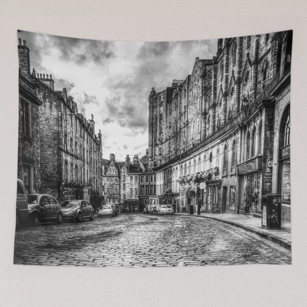 Item preview, Grassmarket Edinburgh, Scotland Black And White designed and sold by Paul Thompson Photography.