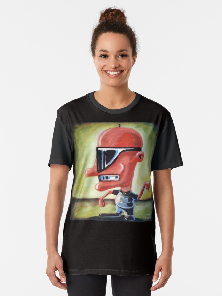 Alternate view of Bald Anarchy Graphic T-Shirt