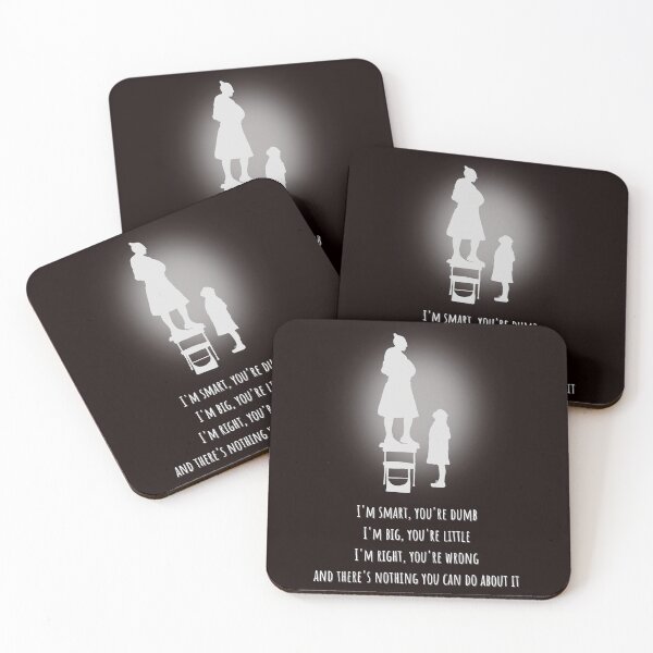 Item preview, Miss Trunchbull I'm Smart You're Dumb Speech  designed and sold by ArtfulDodger9.