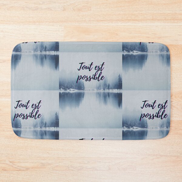 Item preview, Anything is possible - popular french quotes theme gifts  designed and sold by RebelliousRosee.