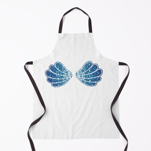 Item preview, Mermaid Sea Shell Bra Leopard Halloween Costume Matching Party Cute T-Shirt designed and sold by AUAINO.