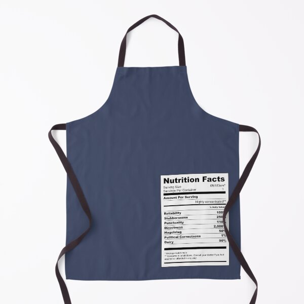 Item preview, The Netherlands Nutrition Facts Dutch Person designed and sold by cl0thespin.