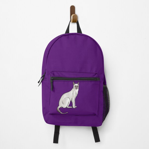 Item preview, Siamese Cat on Purple designed and sold by Elizabeth's Music & Arts.