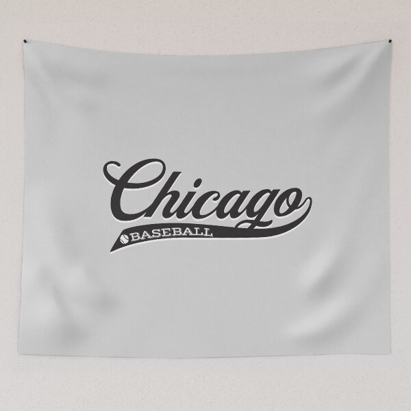 Item preview, Retro Vintage Script Chicago Baseball  designed and sold by heavenlywhale.