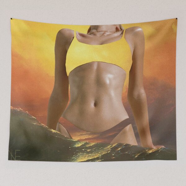 Item preview, The painter draws the waves designed and sold by Nielspmph.