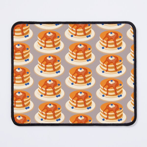 Item preview, Pancakes With Blueberries And Syrup, American Breakfast designed and sold by Niranjana Aja.