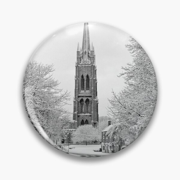 Item preview, St James' church Louth In The Snow designed and sold by Paul Thompson Photography.