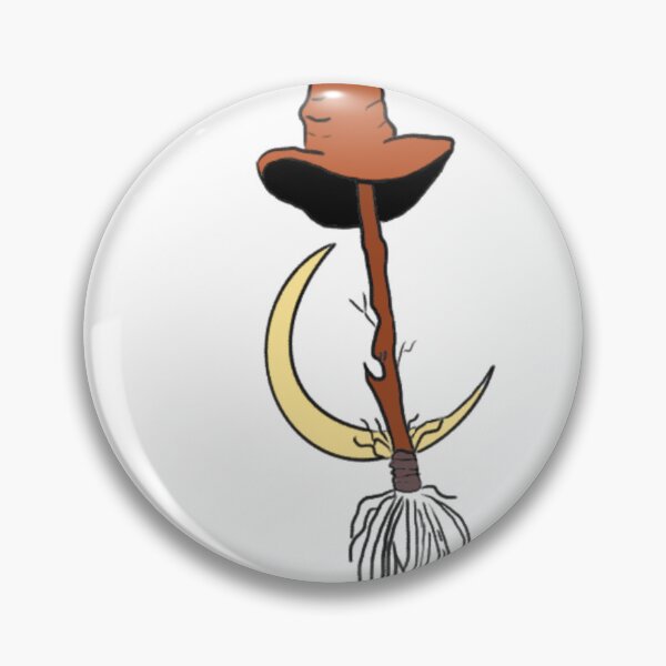 Item preview, Magic Broom sticker designed and sold by lazylibracrafts.