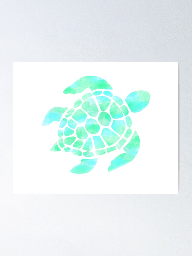 Seafoam Watercolor Tank