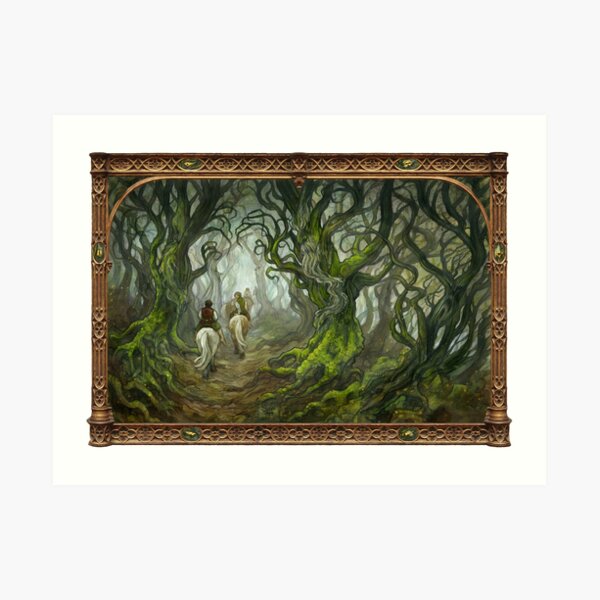 The Old Forest Art Print