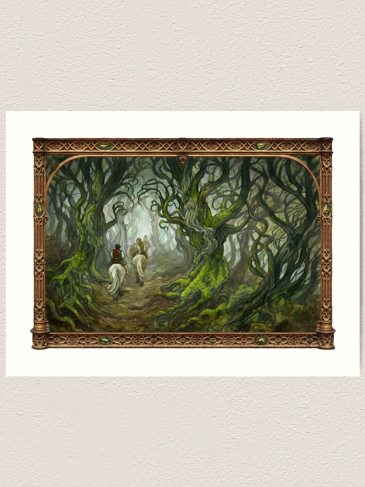 Alternate view of The Old Forest Art Print