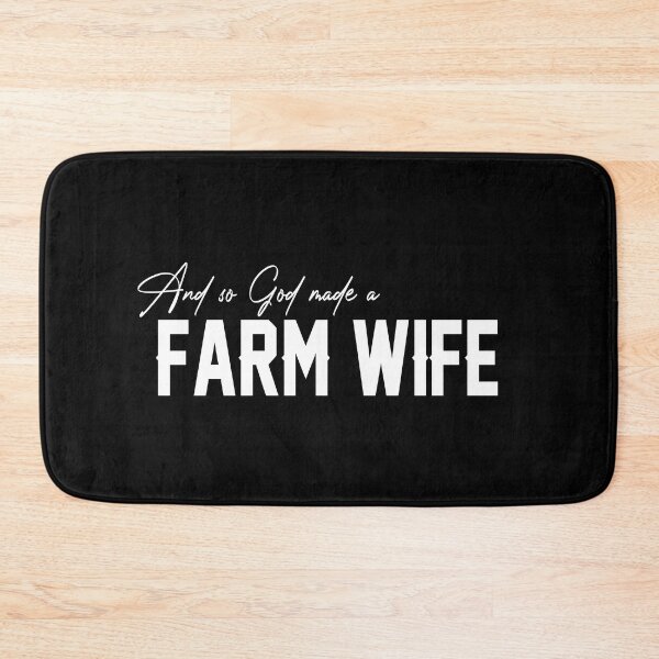 Item preview, And so God made a farm wife designed and sold by OttilieJacon.