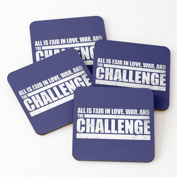 Item preview, All is Fair in Love, War and The Challenge MTV Quote designed and sold by VernaDuBu.