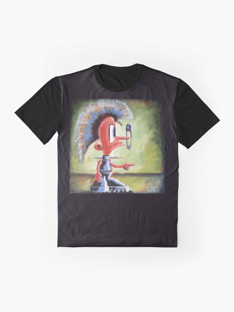 Thumbnail 4 of 5, Graphic T-Shirt, Anarchy designed and sold by etourist.