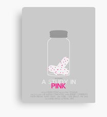 A Study In Pink Canvas Print