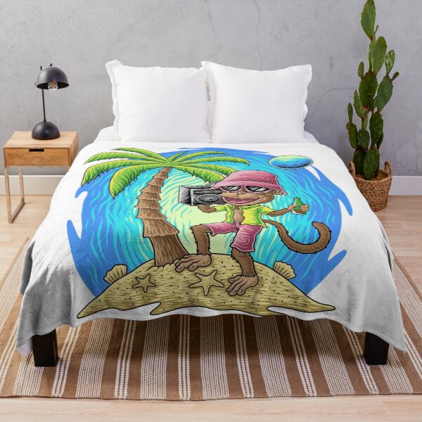 Item preview, Rapper Monkey is Singing on the Beach designed and sold by Edi-toon.