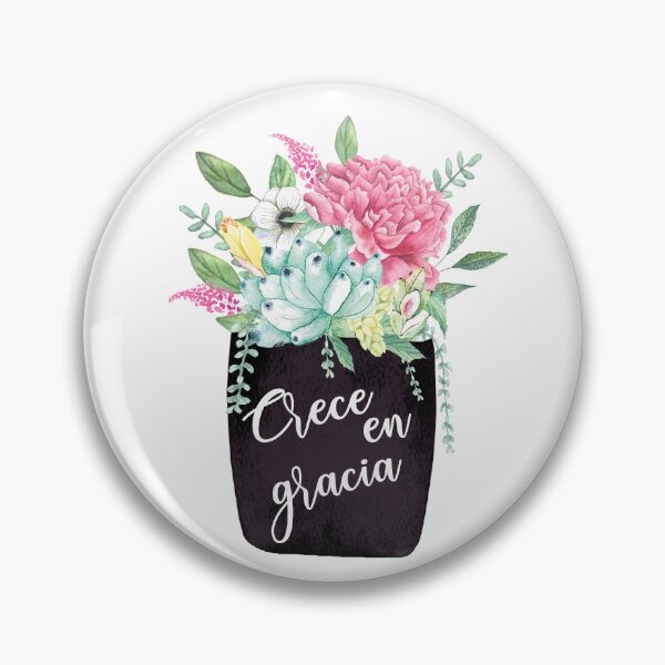 Item preview, Crece en gracia, Spanish Christian Quote designed and sold by latiendadearyam.