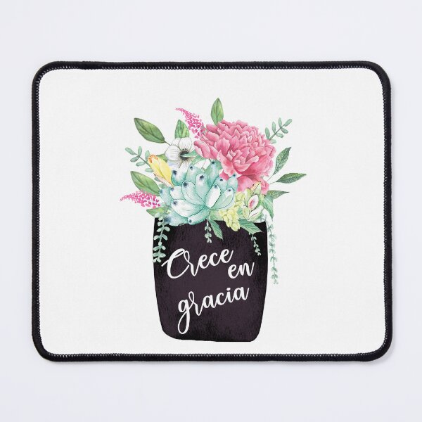 Item preview, Crece en gracia, Spanish Christian Quote designed and sold by latiendadearyam.
