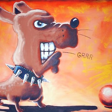 Artwork thumbnail, Grrr Dog's Ball by etourist