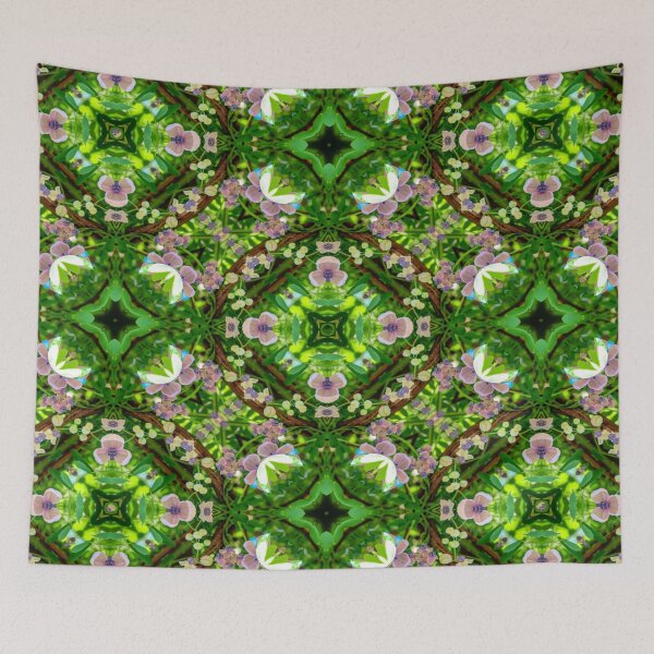 Item preview, Purple Vine Flower Pattern designed and sold by Patternflower.