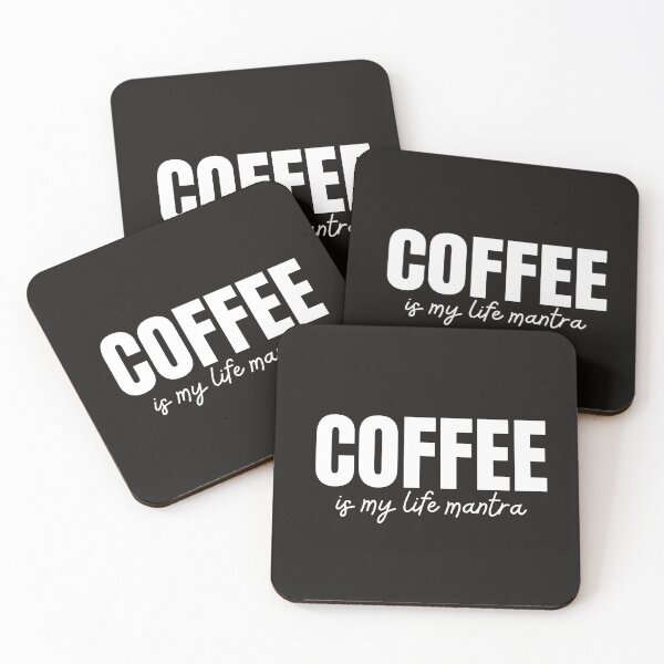 Item preview, Coffee is my Life Mantra designed and sold by thedazzlingmonk.