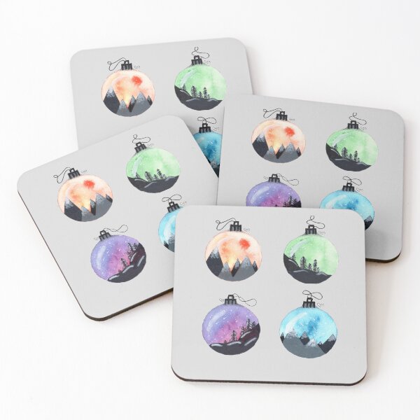 Item preview, Galaxy Christmas ornaments  designed and sold by Griffinfire.