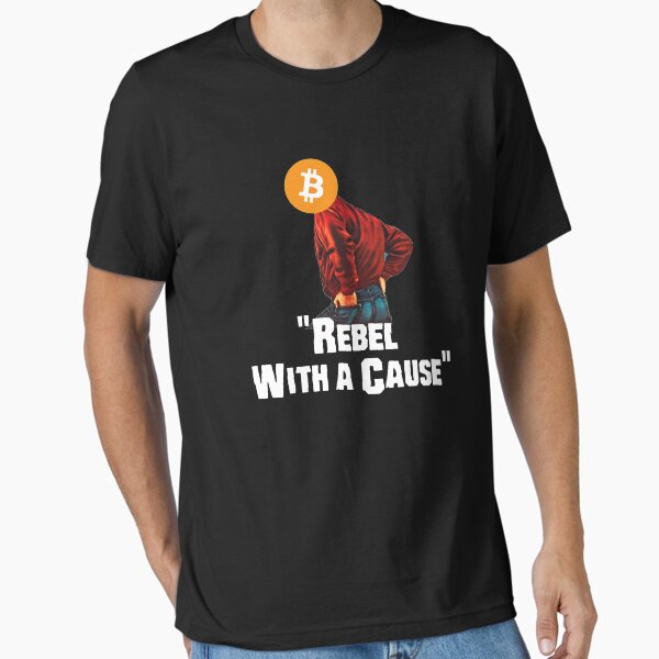 Item preview, Crypto Shirt - Bitcoin T-Shirt - FOMO Blockchain Shirt designed and sold by NativOrganics.
