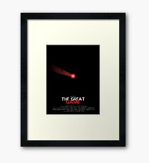 The Great Game Framed Print
