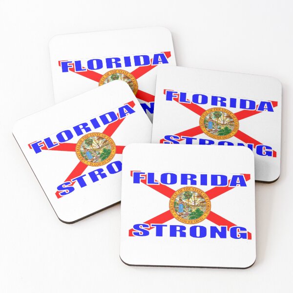 Item preview, Florida Strong with Florida flag designed and sold by Lexipooh76.