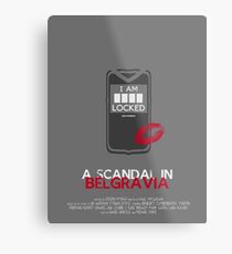 A Scandal in Belgravia Metal Print